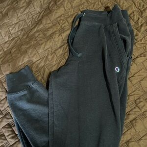 CHAMPION Black Tie Jogger Sweatpants
